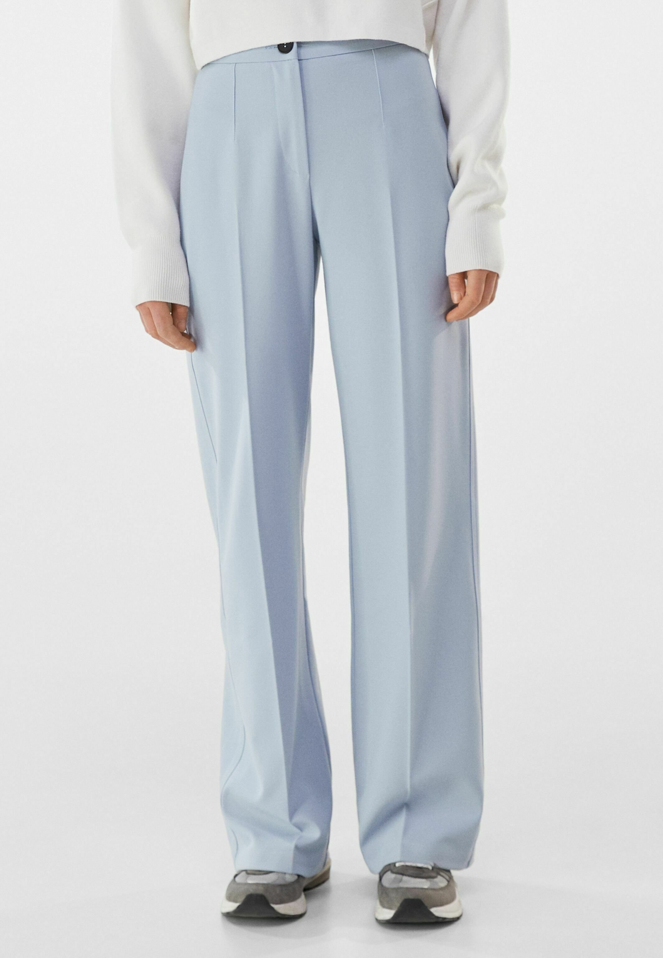 Bershka stoffhose light blue Outlet